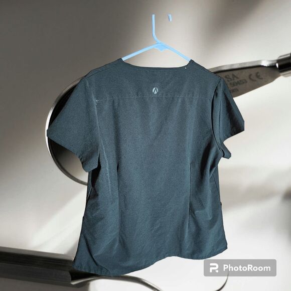 Adar Addition‎ Black Scrub Top Size XL (X87) - Picture 2 of 2